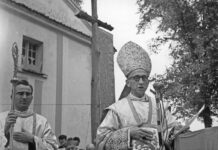 145 przesłuchań, zero zeznań. Jak arcybiskup Baraniak uratował Prymasa przed stalinowskim procesem ELIGERE.PL | 145 przesłuchań, zero zeznań. Arcybiskup Antoni Baraniak uratował Prymasa Stefana Wyszyńskiego przed stalinowskim procesem. Foto: Narodowe Archiwum Cyfrowe