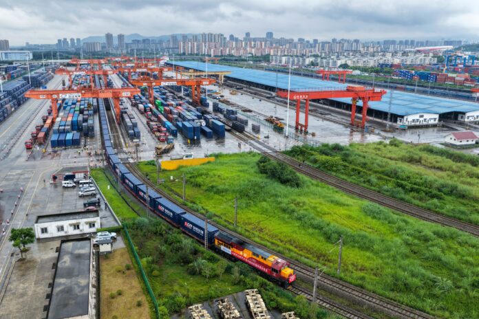 Transport kolejowy z Chin do Europy