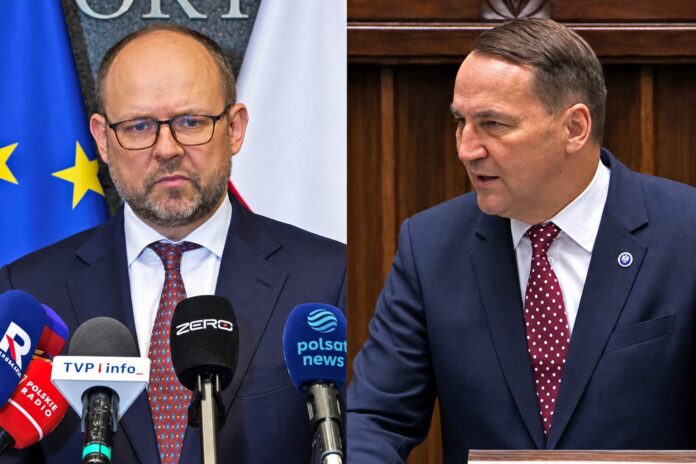ELIGERE.PL | Marcin Przydacz i Radosław Sikorski. Foto: YT (screen)