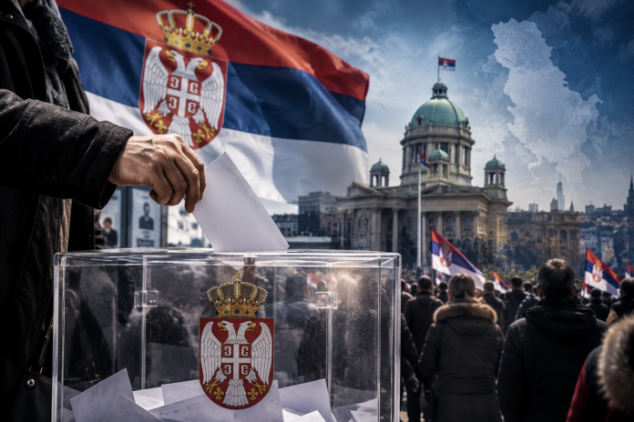 Serbian Election Day Vote