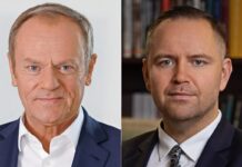 Większość Polaków widzi zagrożenie w sporze rządu z prezydentem ELIGERE.PL | Donald Tusk i Karol nawrocki. W badaniu przeprowadzonym 29 i 30 września 2026 roku zapytano respondentów, czy spór polityczny między rządem, a prezydentem ogranicza zdolność państwa do skutecznej odpowiedzi na zagrożenia bezpieczeństwa.