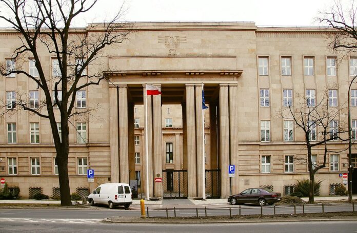 Gmach Ministerstwa Wyznań Religijnych i Oświecenia Publicznego na al. Szucha 25