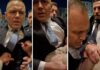Nocne wejście prezydenta Karola Nawrockiego do TK. Doszło do szarpaniny! „Nie jesteście sędziami Trybunału Konstytucyjnego” ELIGERE.PL | Tak Karol Nawrocki "przebijał się" do Trybunałau Konstytucyjnego. Foto: X (screen)